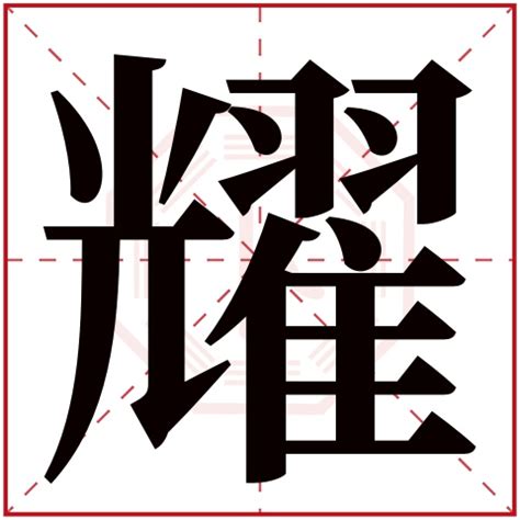 耀字五行